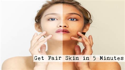 How to get fair skin?